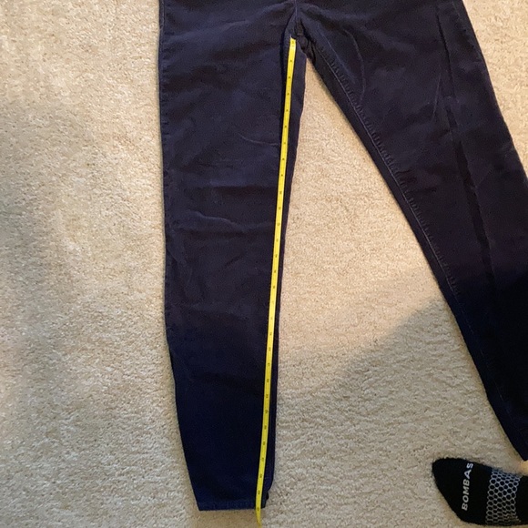 Gap navy corduroy real straight pants. - Picture 6 of 7